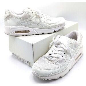 Authentic Nike Air Max 90 Shoes Mens Size 7 White Sail Cream CT2007-100 Sneaker